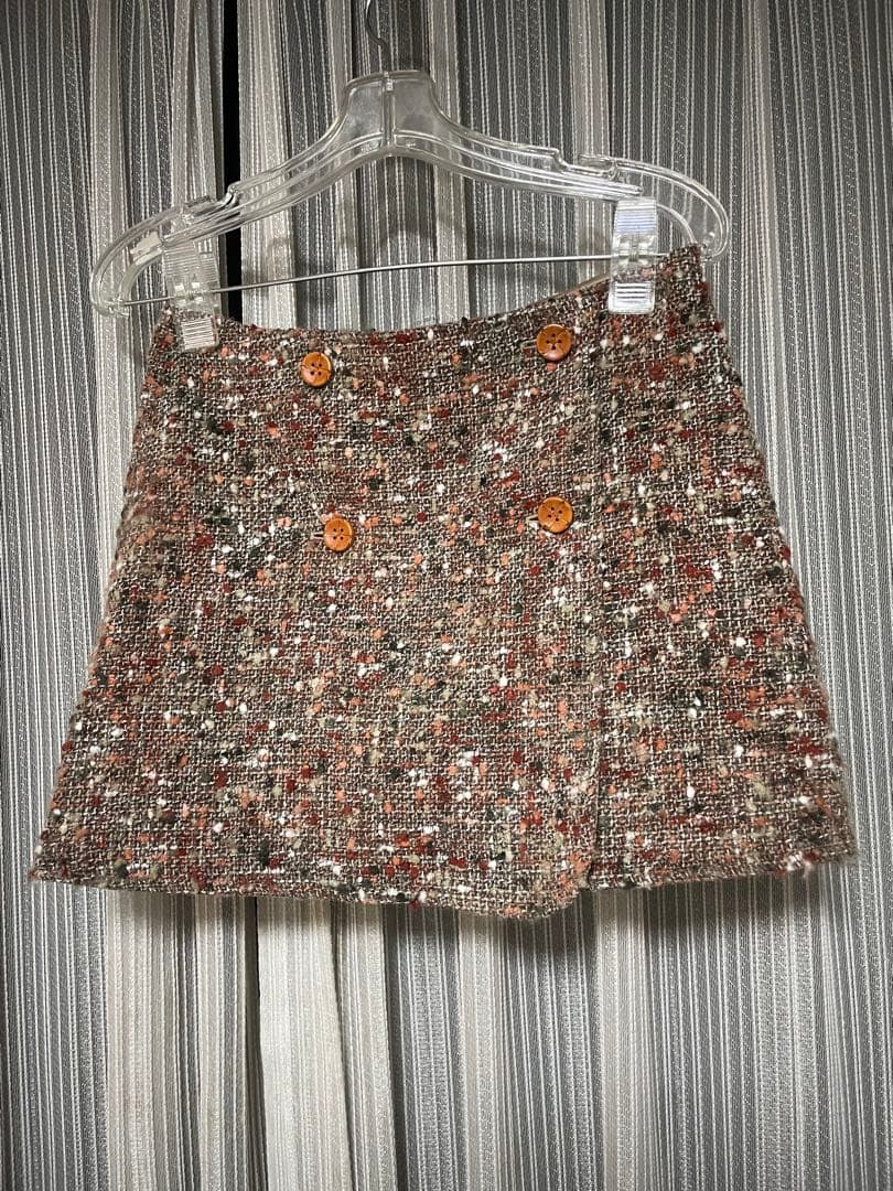 ポールスチュアートゴルフ　ツイード風スカートセットアップ