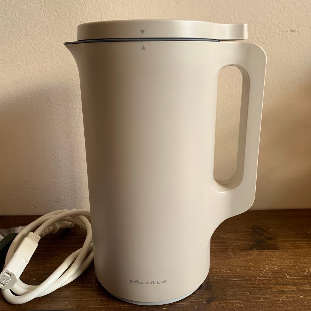 レコルト オートクッキング　スープメーカー recolte 自動調理 レシピ本
