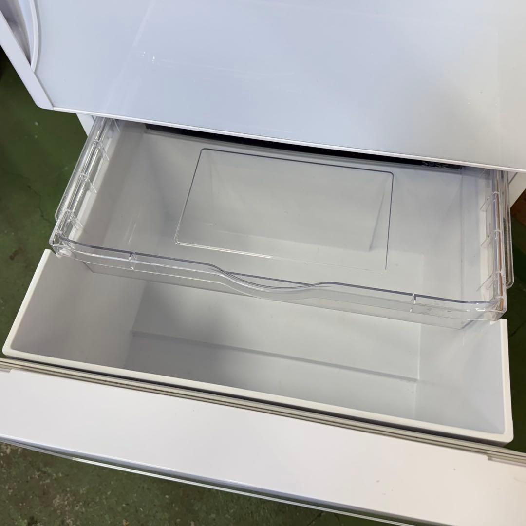 318 関東配送　大型冷蔵庫　右開き　300L〜400L 自動製氷機付　極美品