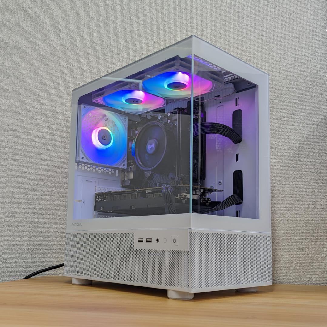 【即納激安】RTX3080搭載ゲーミングPCフルセット✨新品ケース✨白