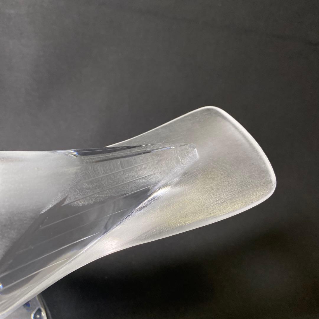 フランス　ラリック　クリスタル　ラージダック　アヒル　置物　オブジェ　美品