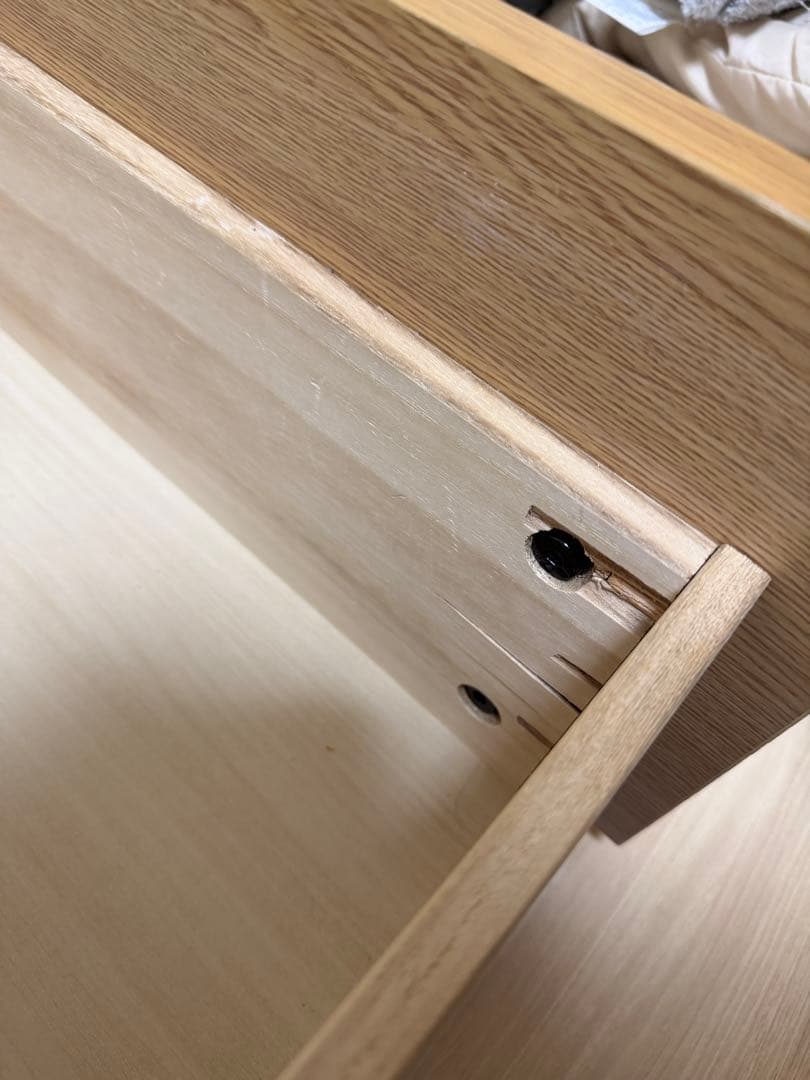 無印良品 セミダブル ベッドフレーム 引き出し付き