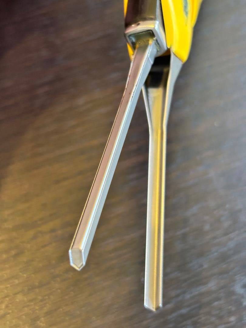 超美品　LENZ 【D-3】レンツデジタルアイロン　5角3ミリ理容アイロン