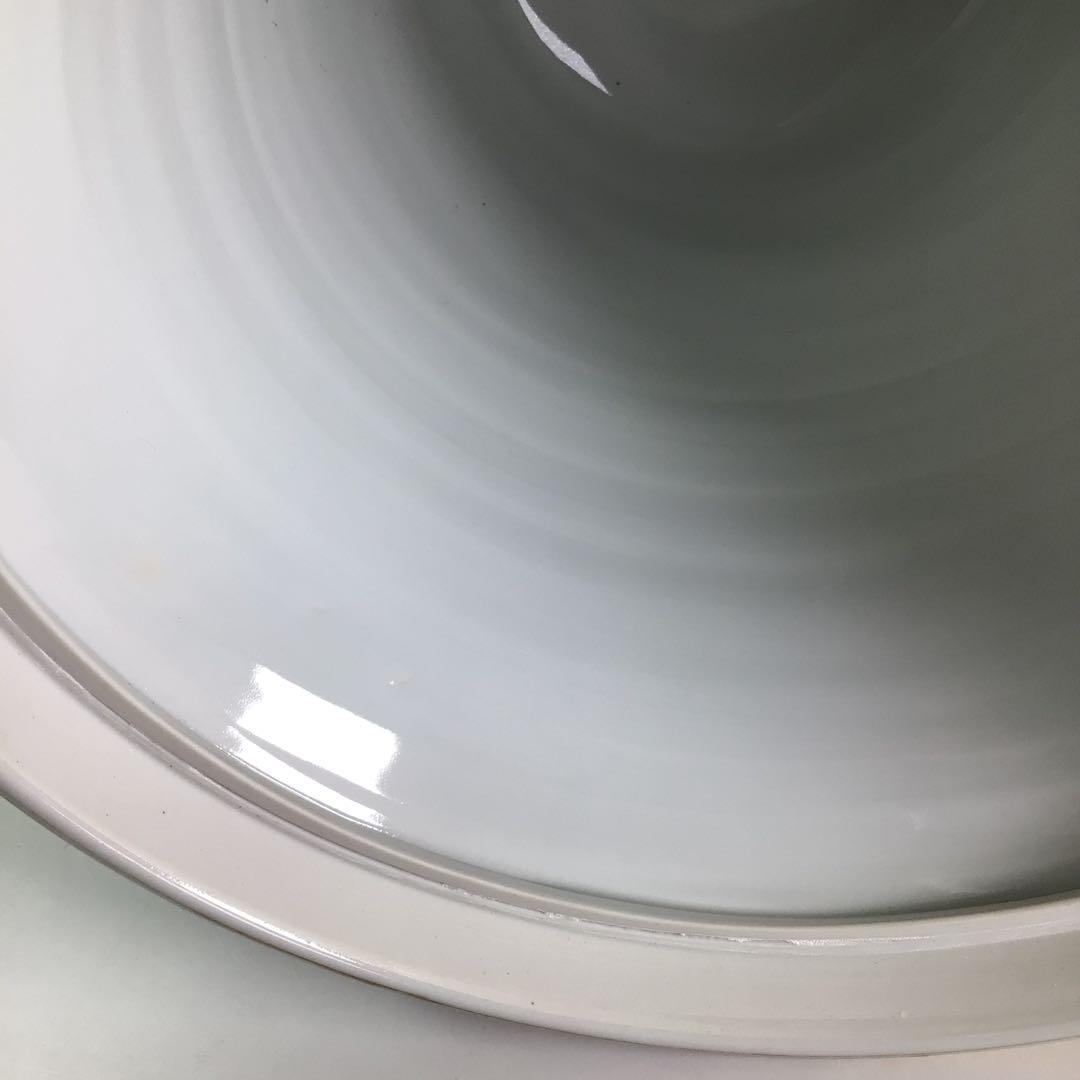 Ｒ２９６　水指　『在銘』『金地』『老松文』『末広水指』　木箱　茶道具