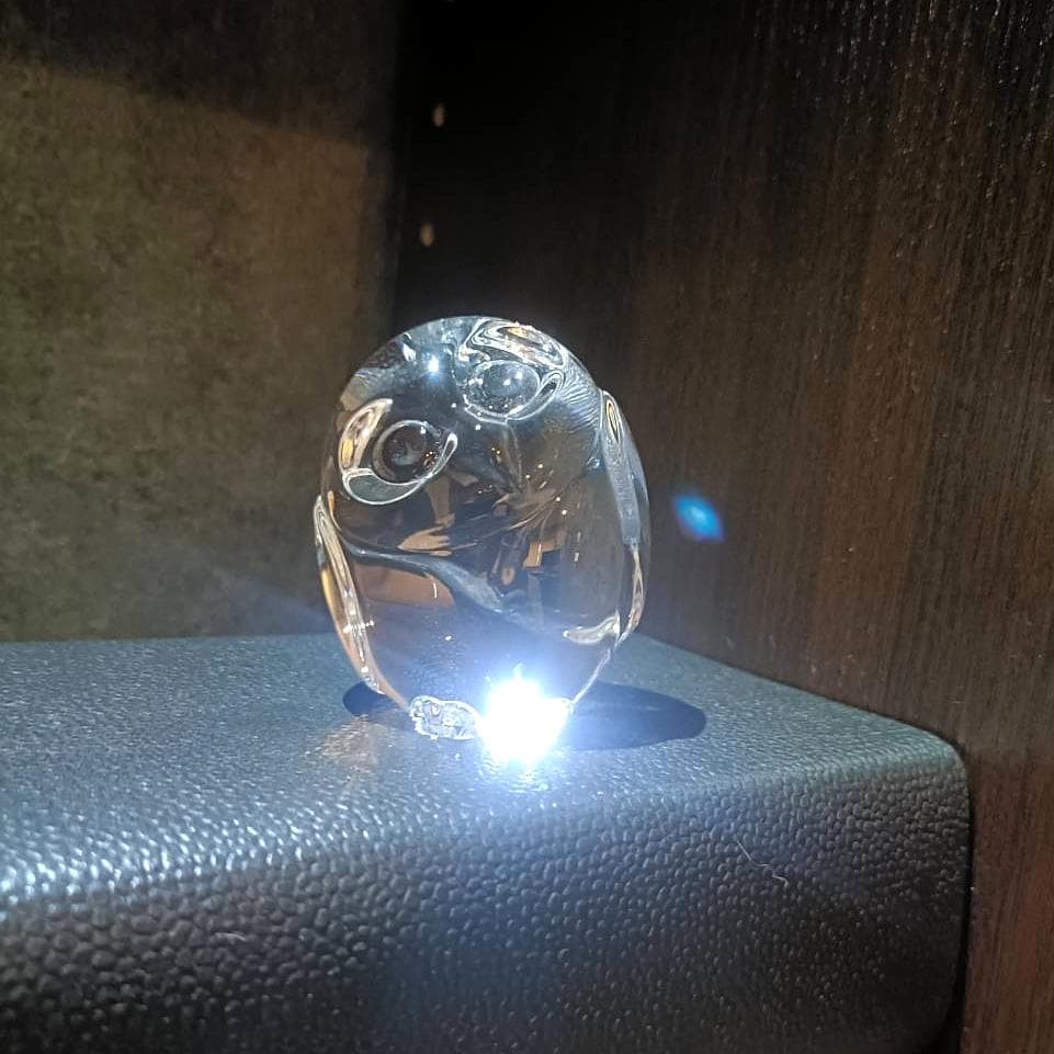 スチューベングラス【Steuben Galss】幸運の三羽セット