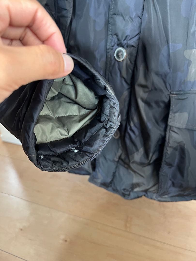 美品 破格 WOOLRICH アークティックパーカー BEAMS カモフラージュ