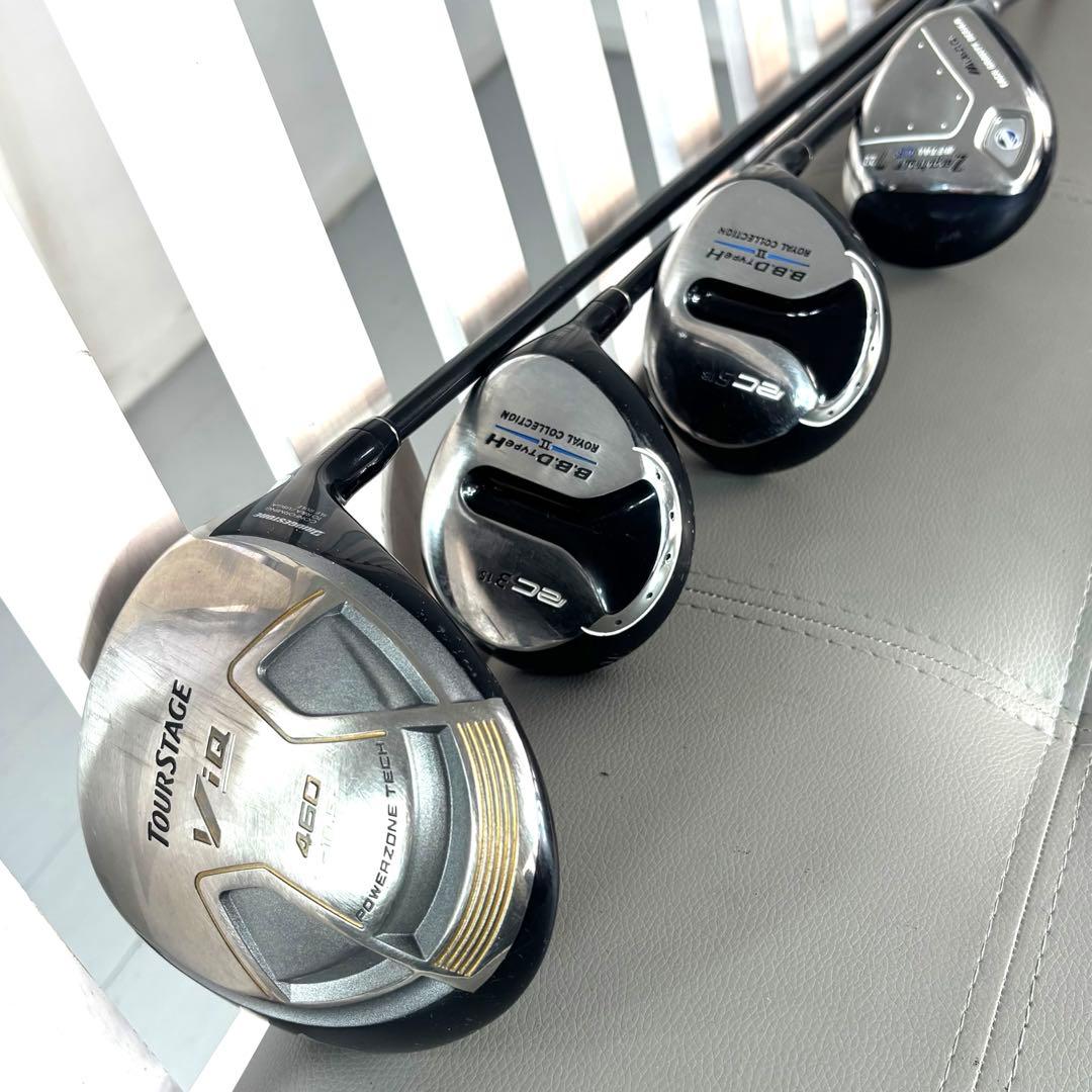 本格派 メンズゴルフクラブ 12本 フルセット ゴルフセット お試しセット