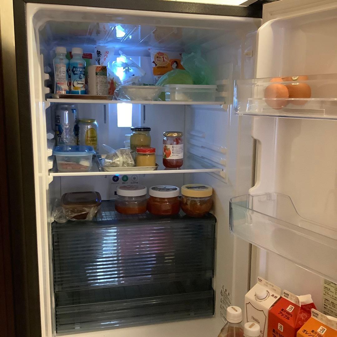 SHARP SJ-PD31H 冷蔵庫　黒