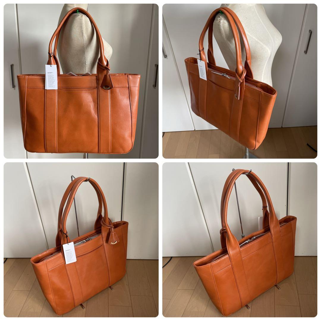 アニアリAniary レザートートバッグ01-02013 新品未使用　キャメル