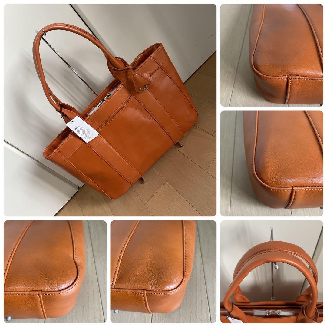 アニアリAniary レザートートバッグ01-02013 新品未使用　キャメル