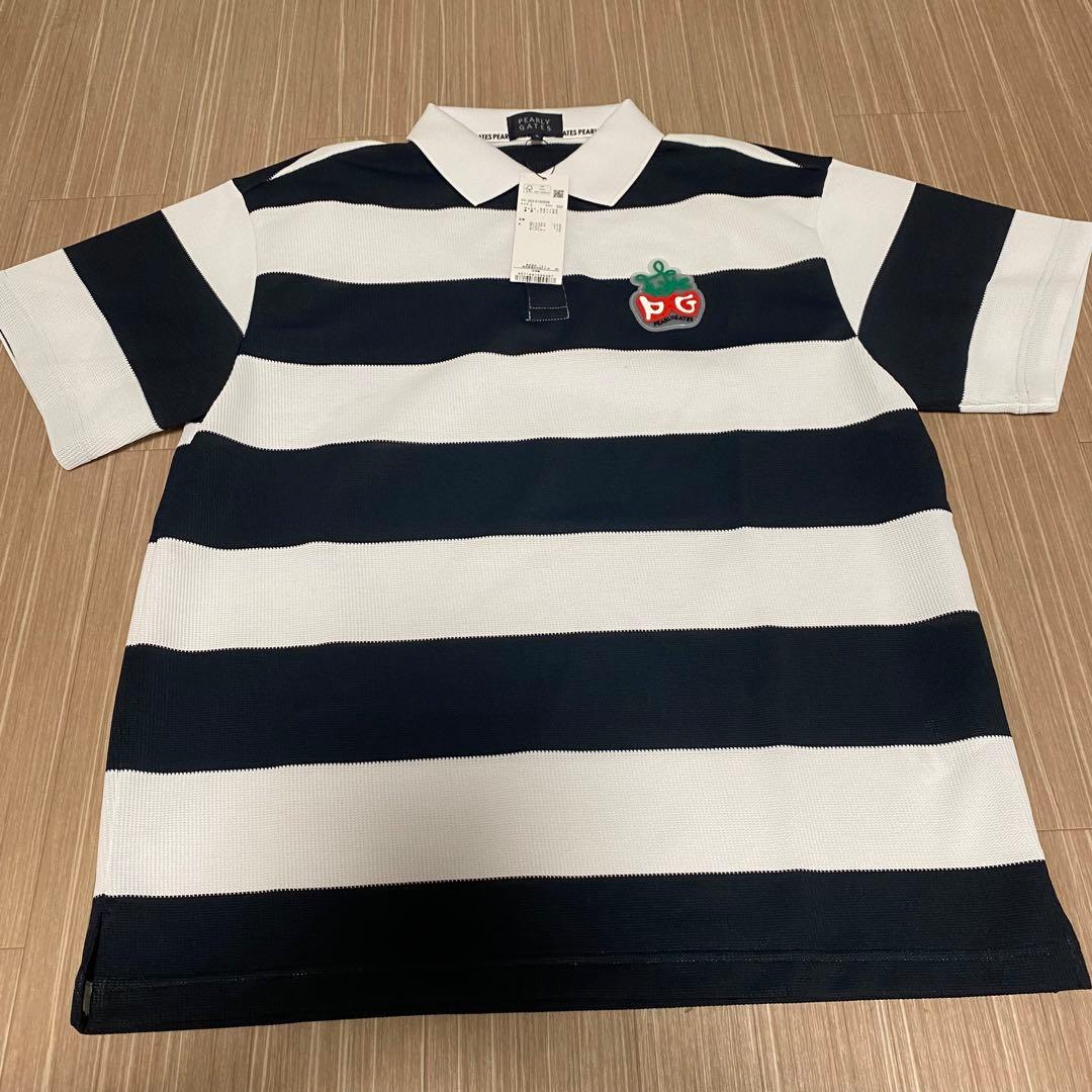 新品タグ付き　パーリーゲイツ　半袖ポロシャツ　サイズL
