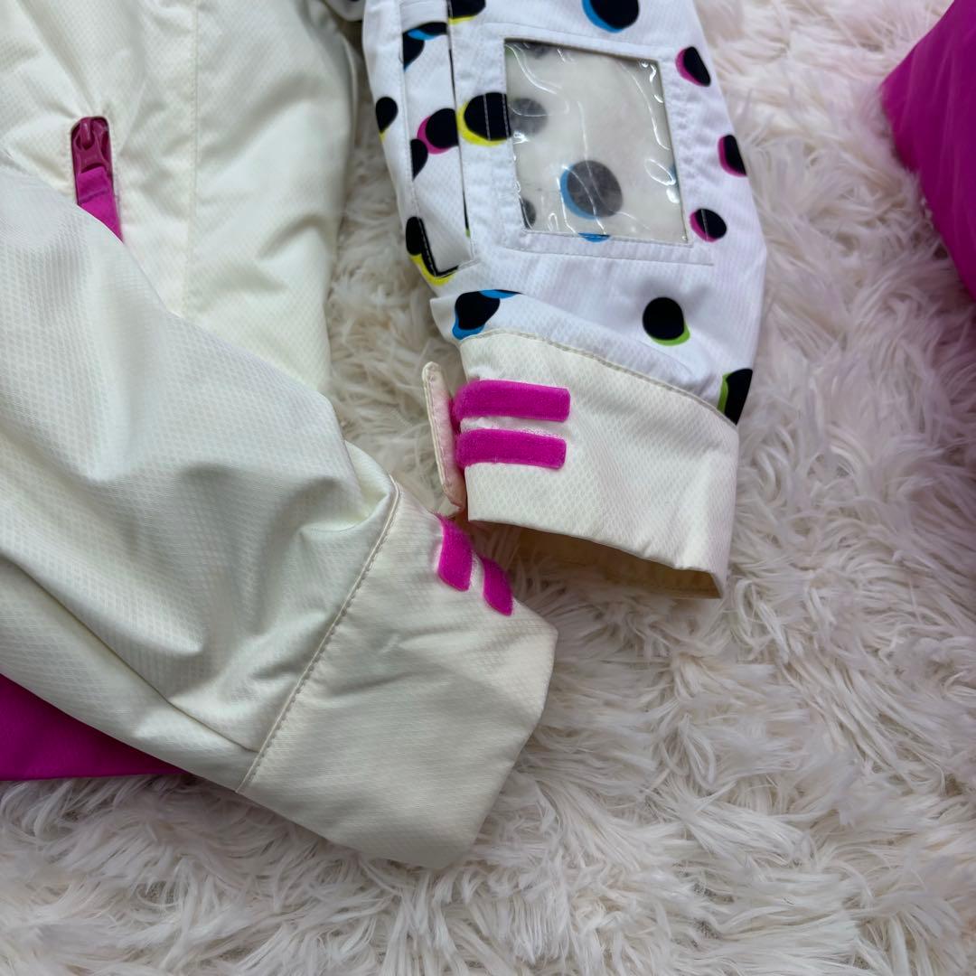 美品⭐️ フェニックス phenix ドット柄 スキーウェア キッズ 上下セット