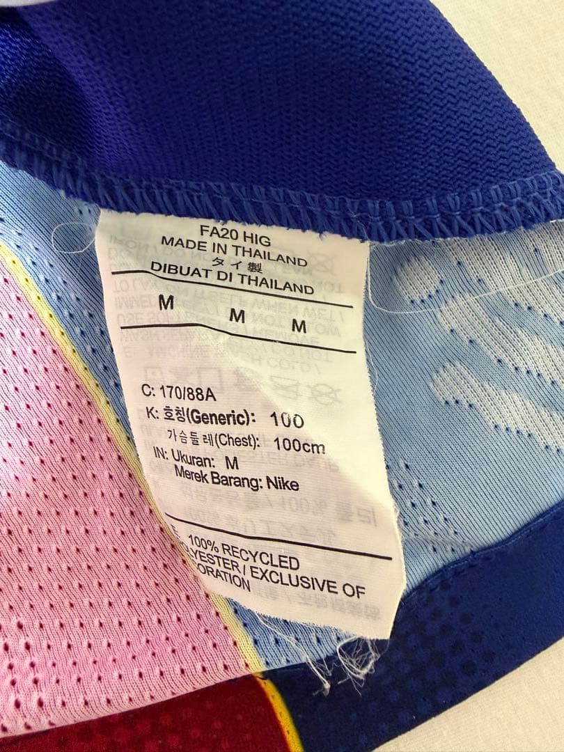 【正規品】メッシ　バルセロナ　20/21 ホーム　オーセンティック