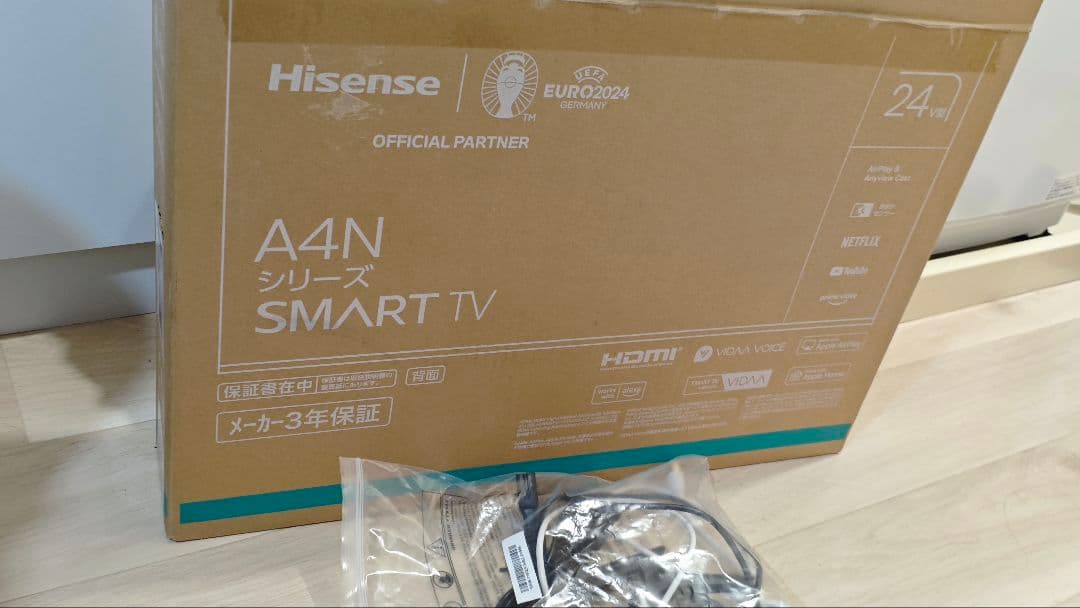 2025.7 Hisense A4N 24インチ スマートテレビ