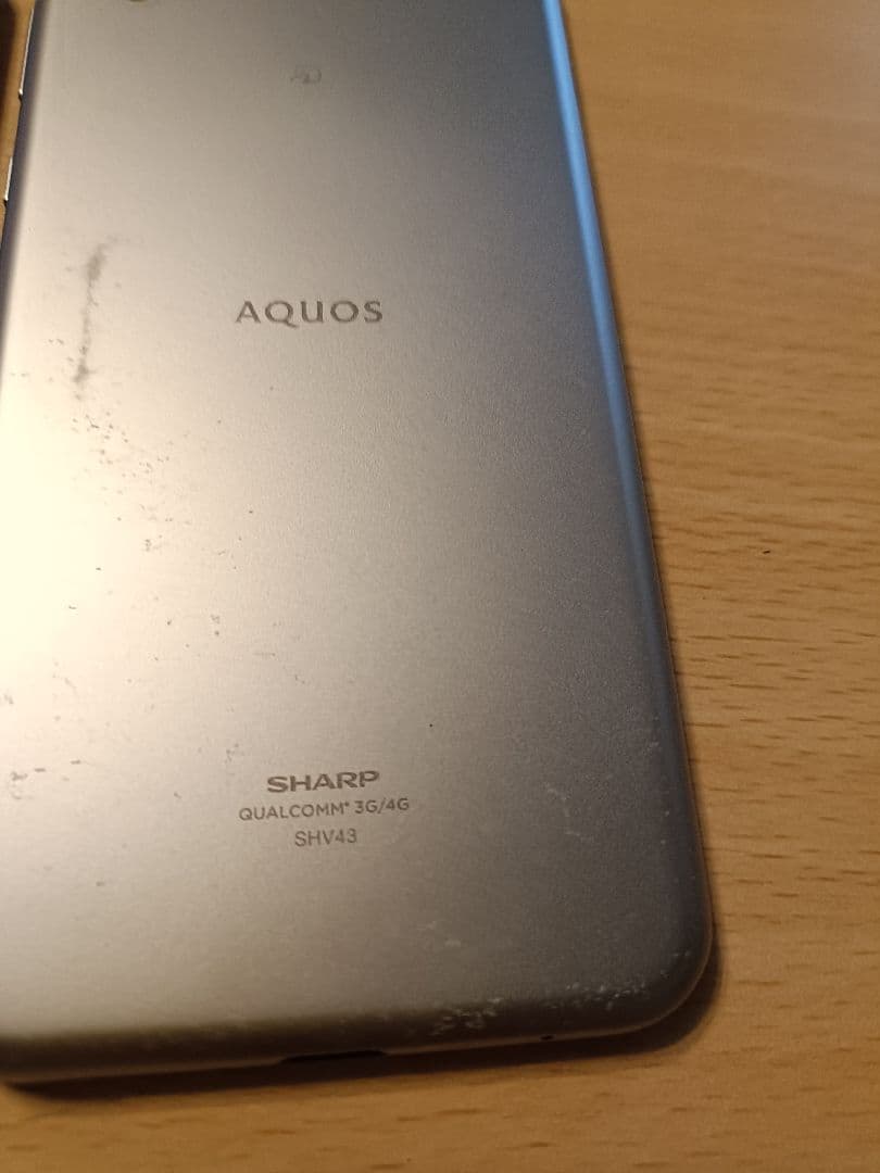AQUOS qualcomm SHV43 arrows F-51B　 スマホ3台