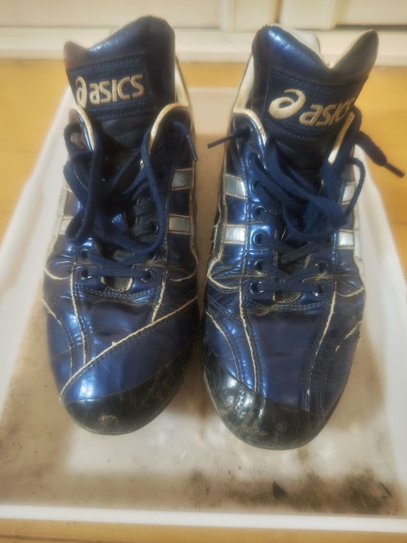 アシックス　支給品　野球用スパイク　26.5