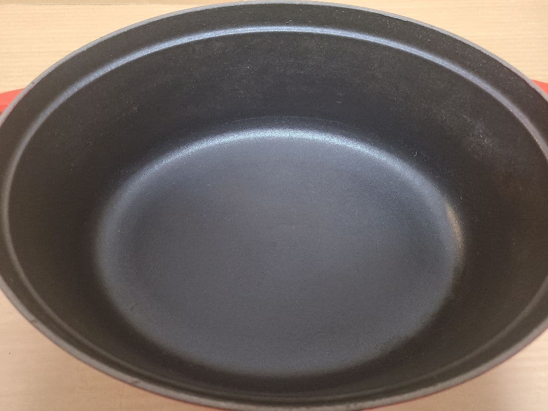 希少 STAUB ストウブ ピコ ココット オーバル 29cm オレンジ グラデ