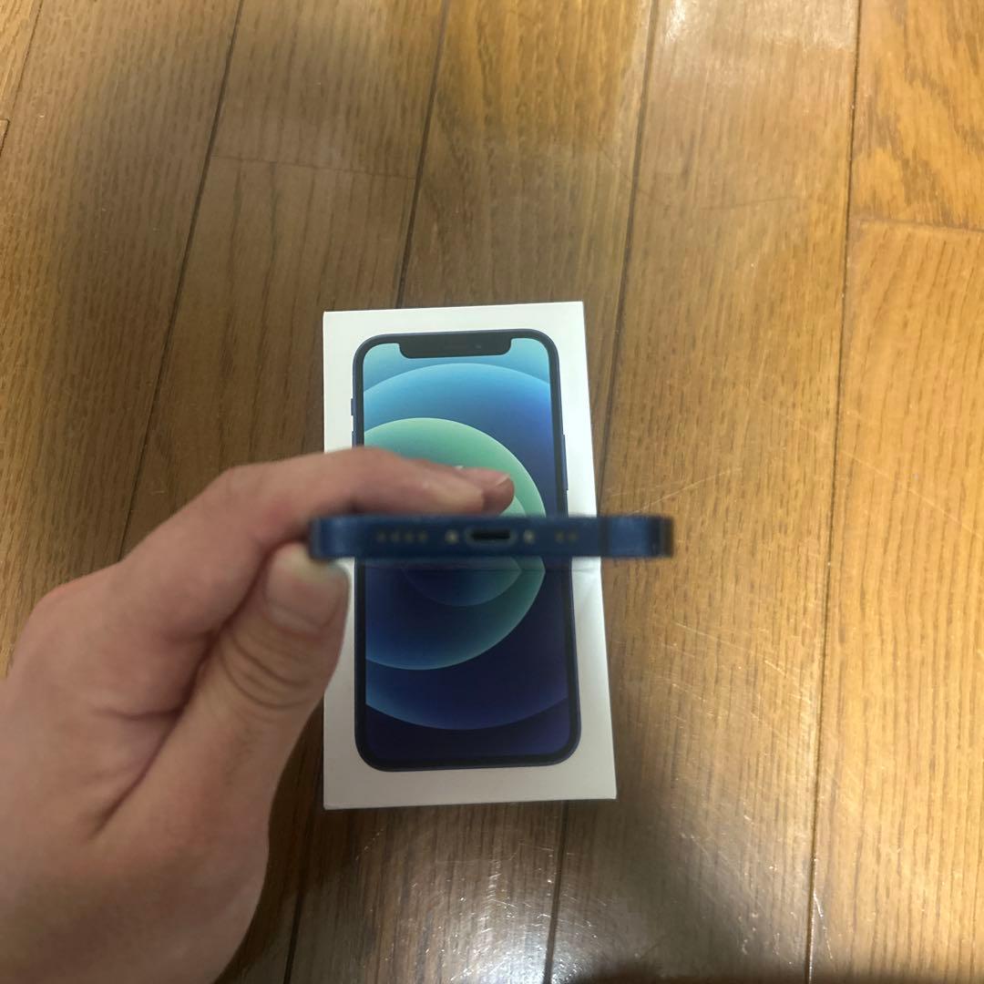 【付属品完備】iPhone 12mini ブルー 64GB充電83%SIMフリー