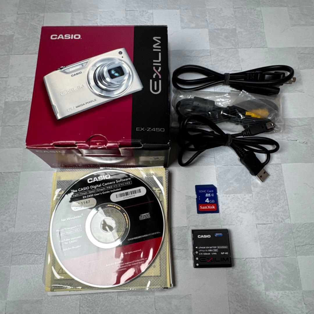 T006 CASIO EXILIM EX Z450 カシオ エクシリム デジカメ