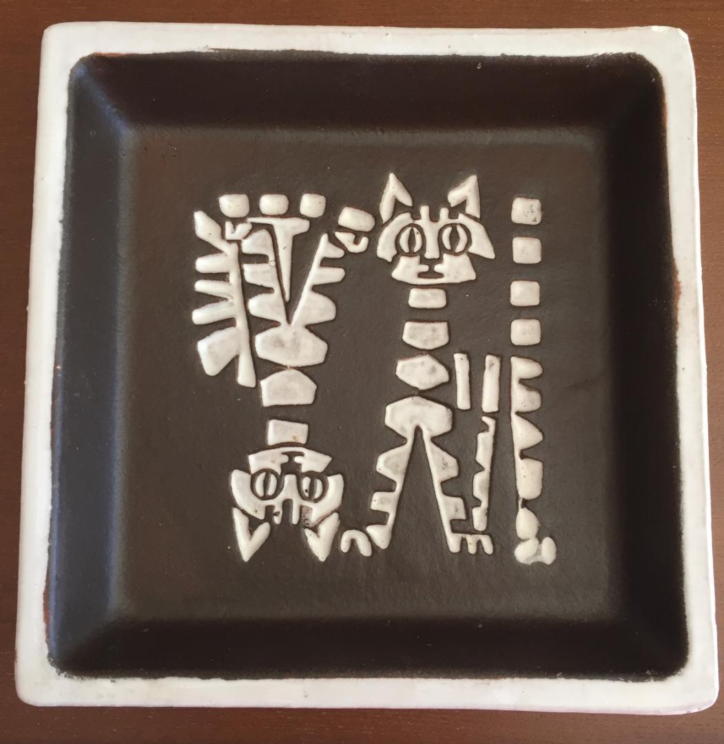 Gabriel Keramikガブリエル ねこ 灰皿 小物入れ 猫 ネコ