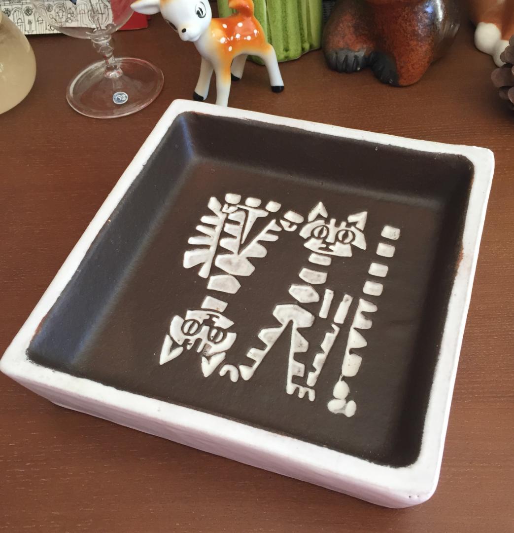 Gabriel Keramikガブリエル ねこ 灰皿 小物入れ 猫 ネコ