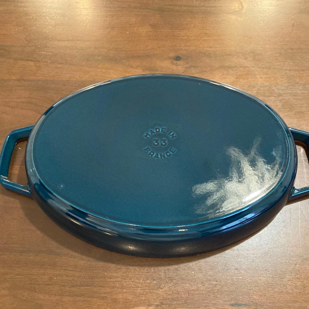 STAUB フィッシュシグネチャー　オーバルホットプレート