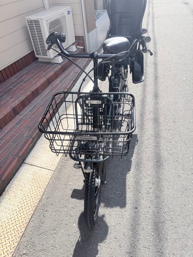 大阪府　子供乗せ　Panasonic 電動アシスト自転車 チャイルドシート付き