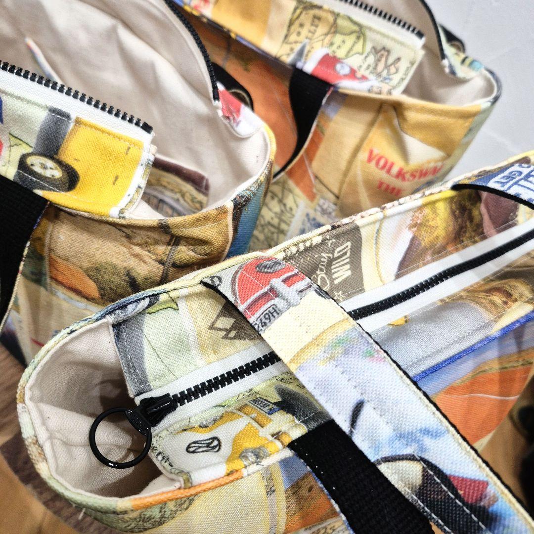 NO.225 Marimokunページ トートバッグ ワーゲンバス S3点