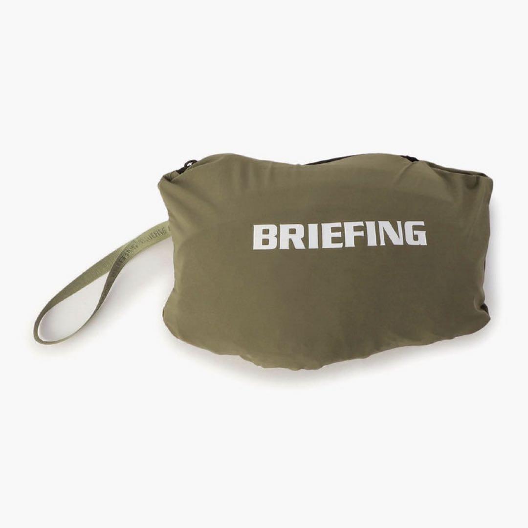 【新品・タグ付き】 今期新作 BRIEFING メンズウィンドブルゾン カーキM