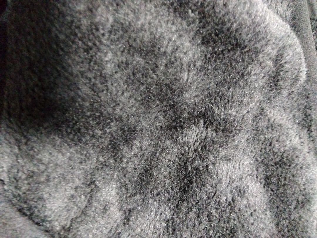 がまかつ　防寒対策　防寒シャツ　防寒フリースジップ　 L ブラック