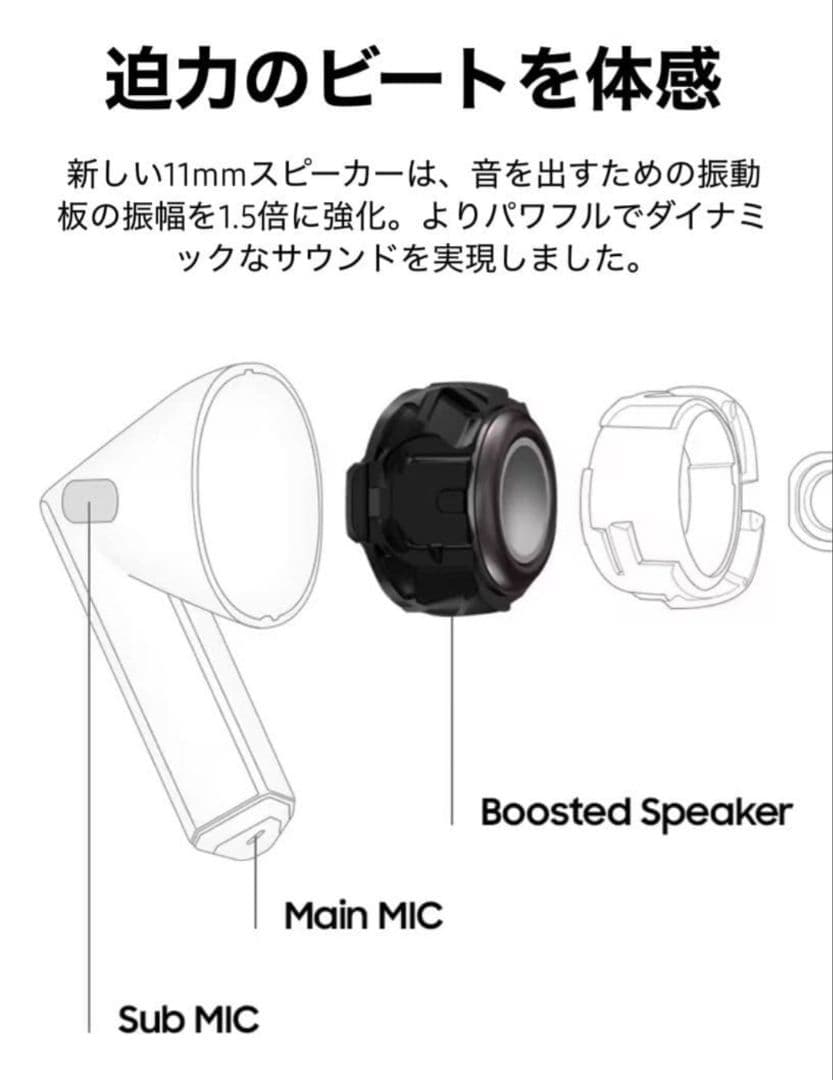 Samsung Galaxy Buds3 ワイヤレスイヤホン　★新品未使用★