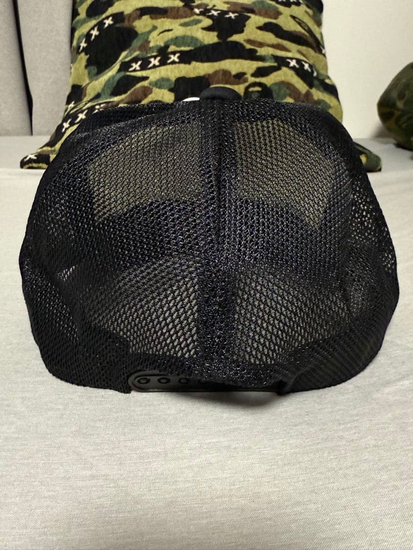 NUMBER (N)INE ×ゴッドセレクション　キャップ レッド