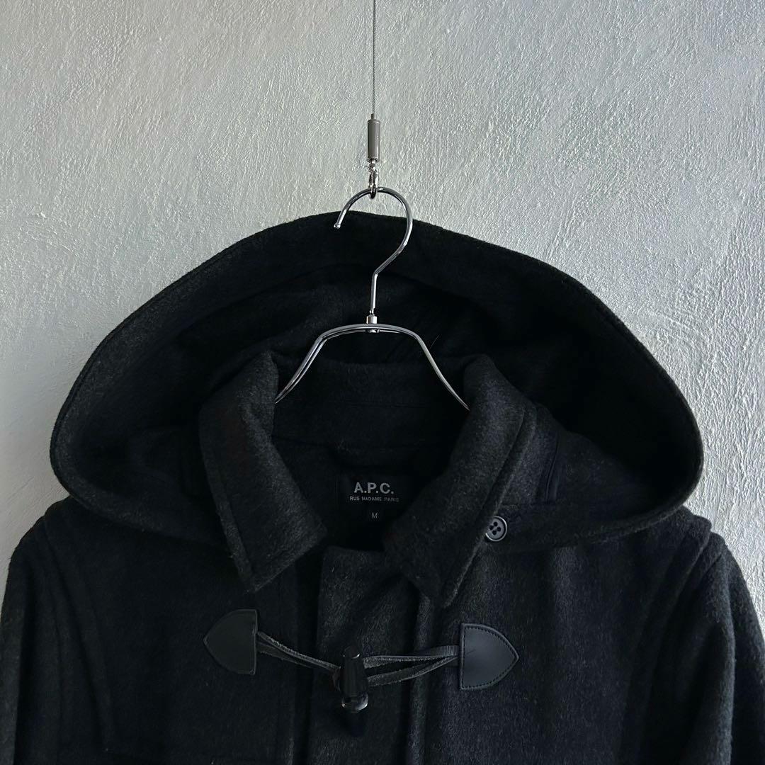 極美 A.P.C. ダッフルコート ブラック M APC