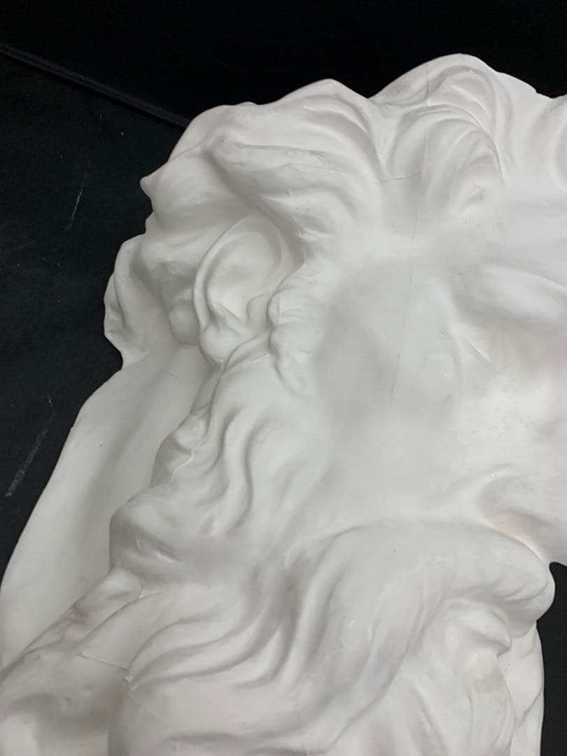 石膏像　チグリス大顔面　デッサン　YOKOHAMA モーゼ