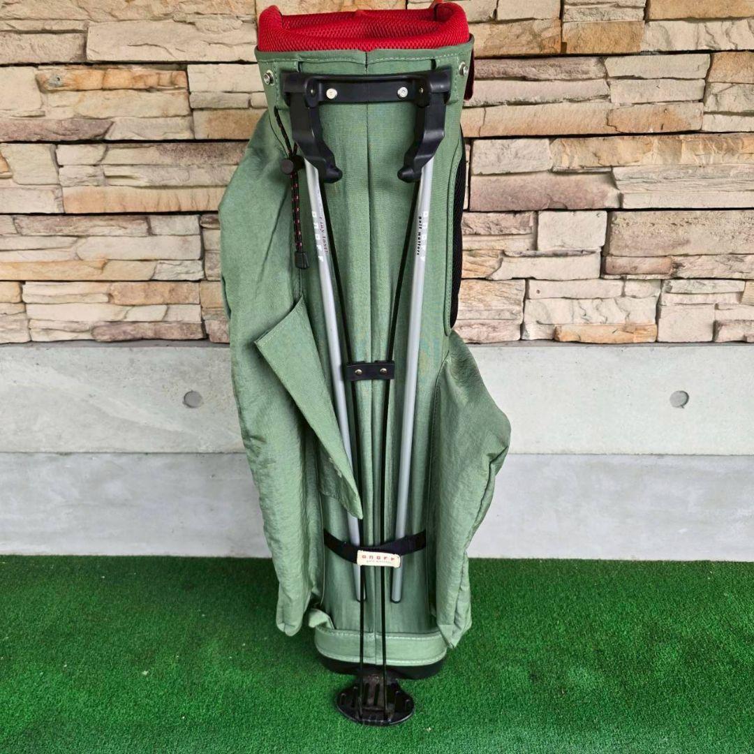 ONOFF スタンド式キャディバッグ グリーン