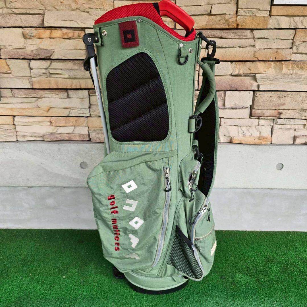 ONOFF スタンド式キャディバッグ グリーン