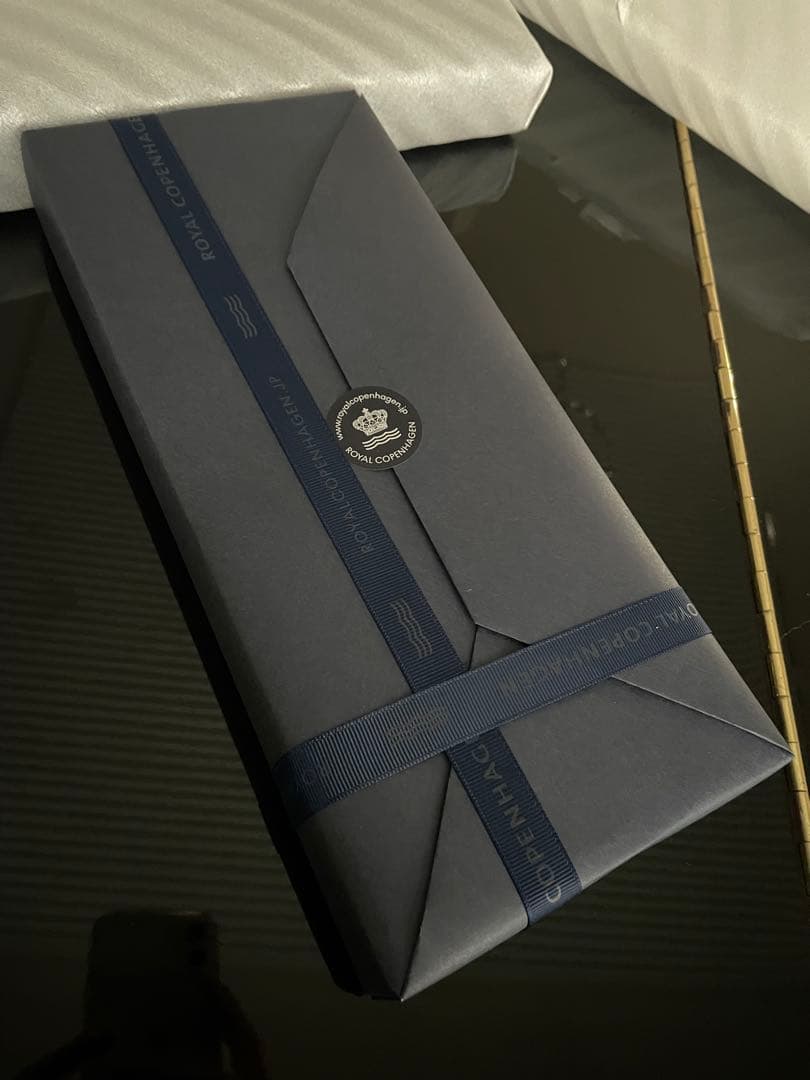 【ギフト包装】ロイヤルコペンハーゲン ブルーパルメッテ ブロッサム トレイ 2枚