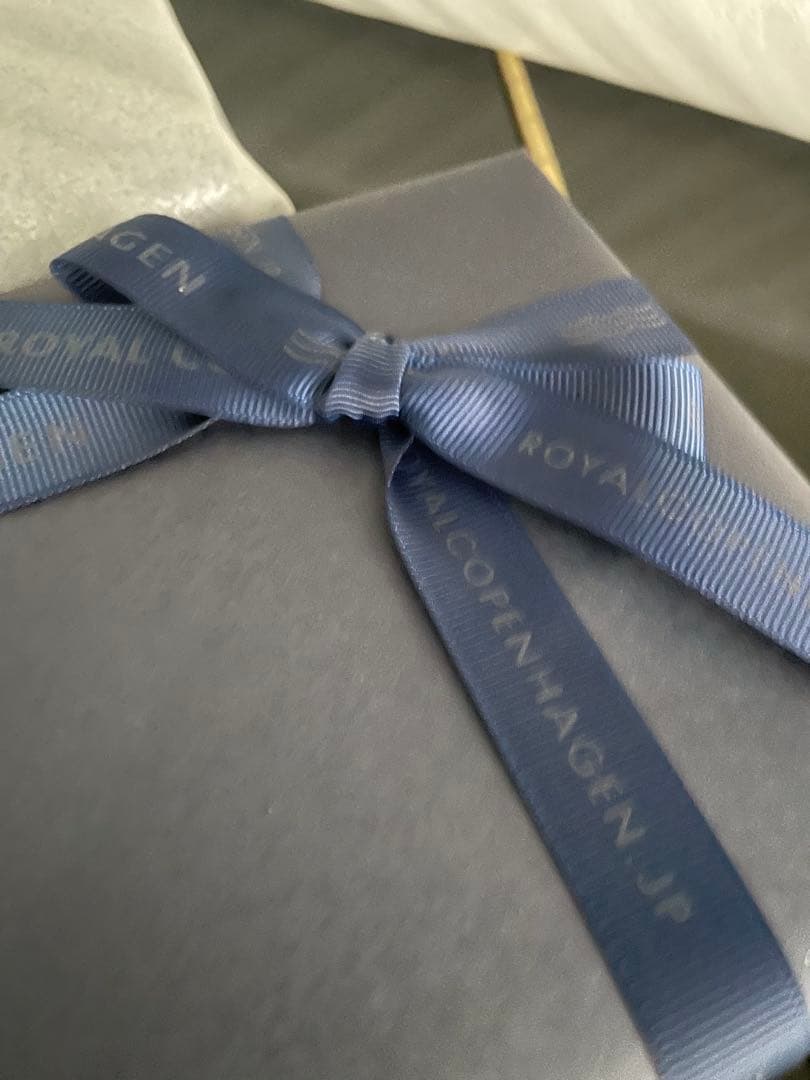 【ギフト包装】ロイヤルコペンハーゲン ブルーパルメッテ ブロッサム トレイ 2枚