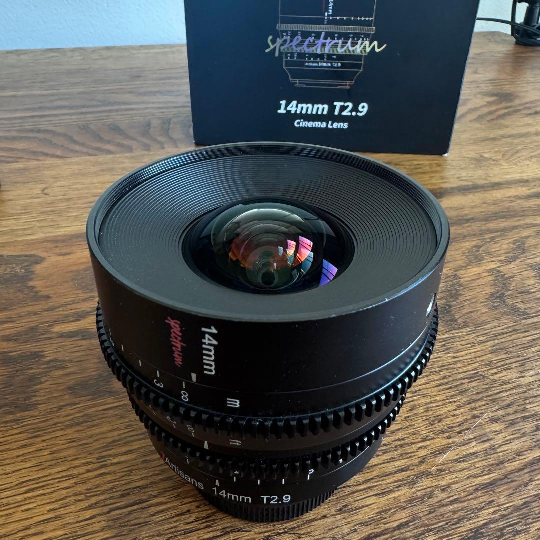【フルサイズ・Lマウント】7Artisans 14mm T2.9 シネマレンズ