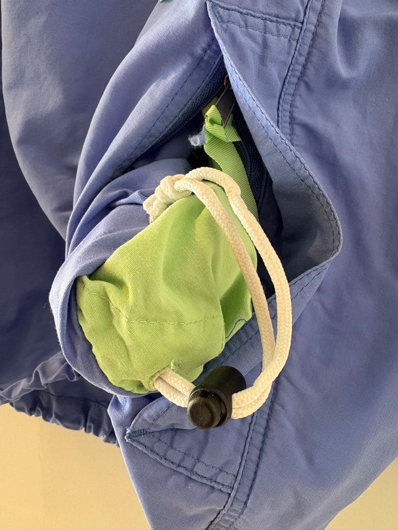 Patagonia バギーズプルオーバー ブライトブルー 1991年アメリカ製