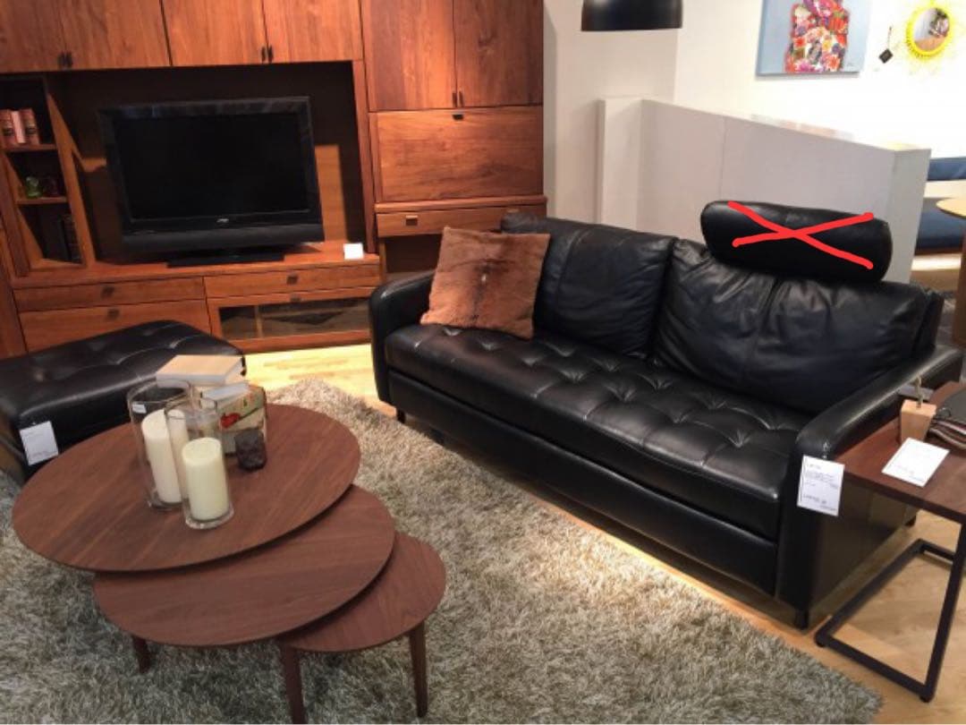 リビングハウス　ZEROソファ　レザーソファー