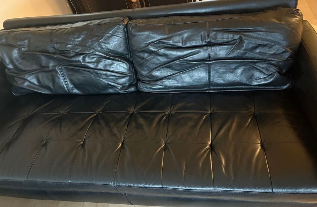 リビングハウス　ZEROソファ　レザーソファー