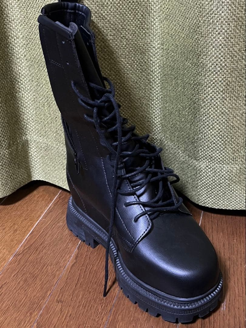 コスプレ シークレットブーツ +18cm盛り 厚底ブーツ