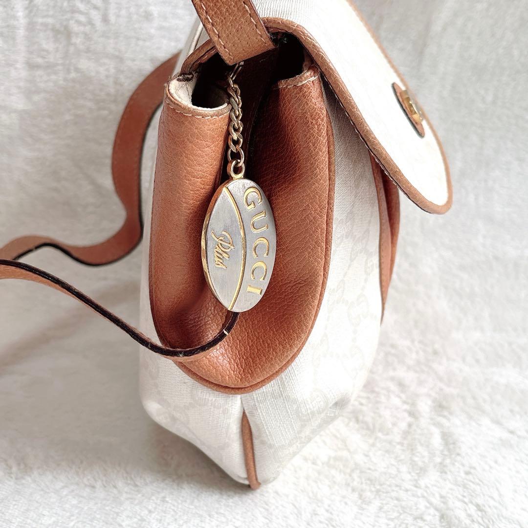 【正規品】GUCCI グッチ プラス GG ショルダーバッグ オールドグッチ