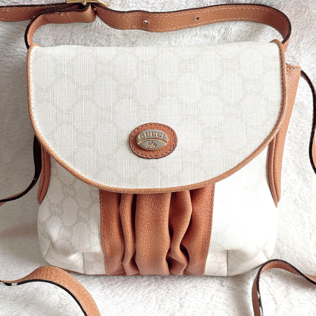 【正規品】GUCCI グッチ プラス GG ショルダーバッグ オールドグッチ