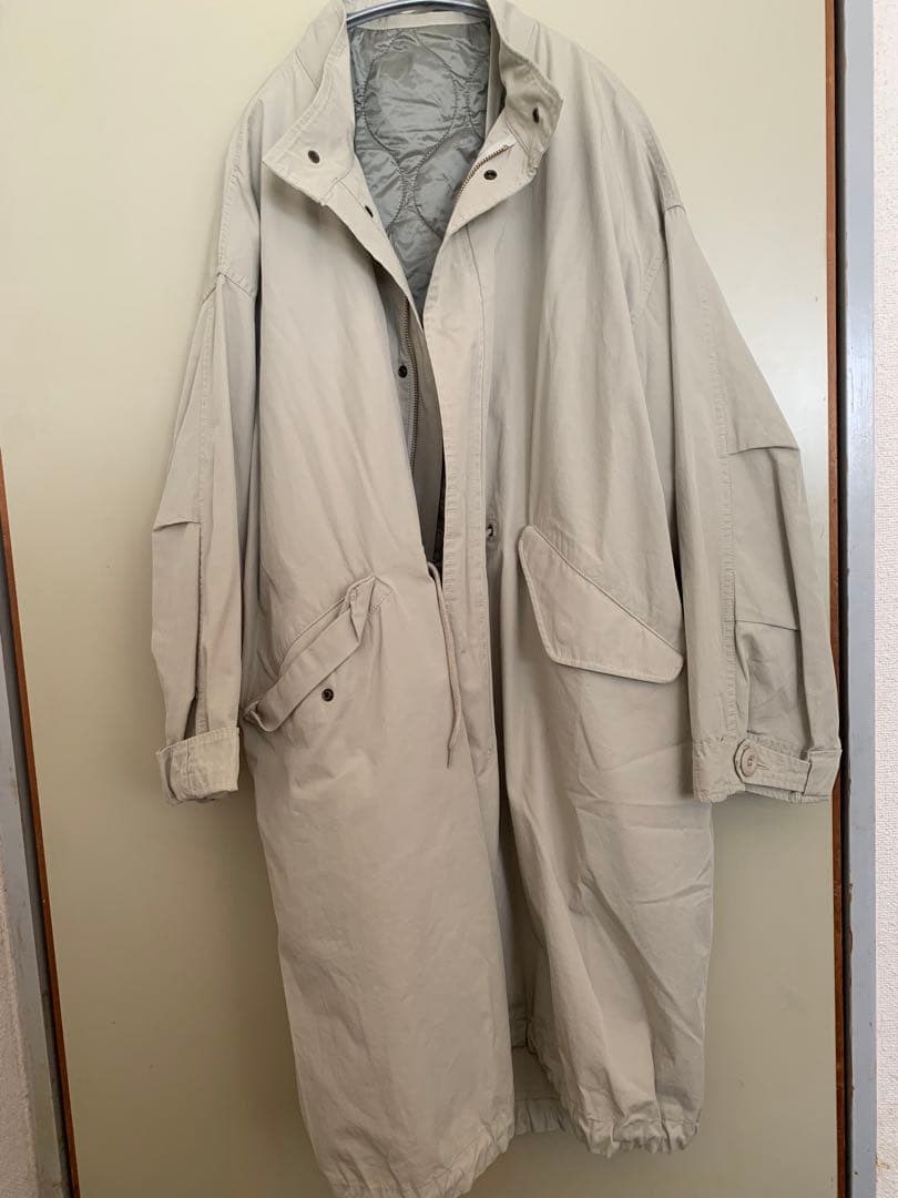 シーナリー　モッズコート　ライトグレー　◾️美品クリーニング済み◾️