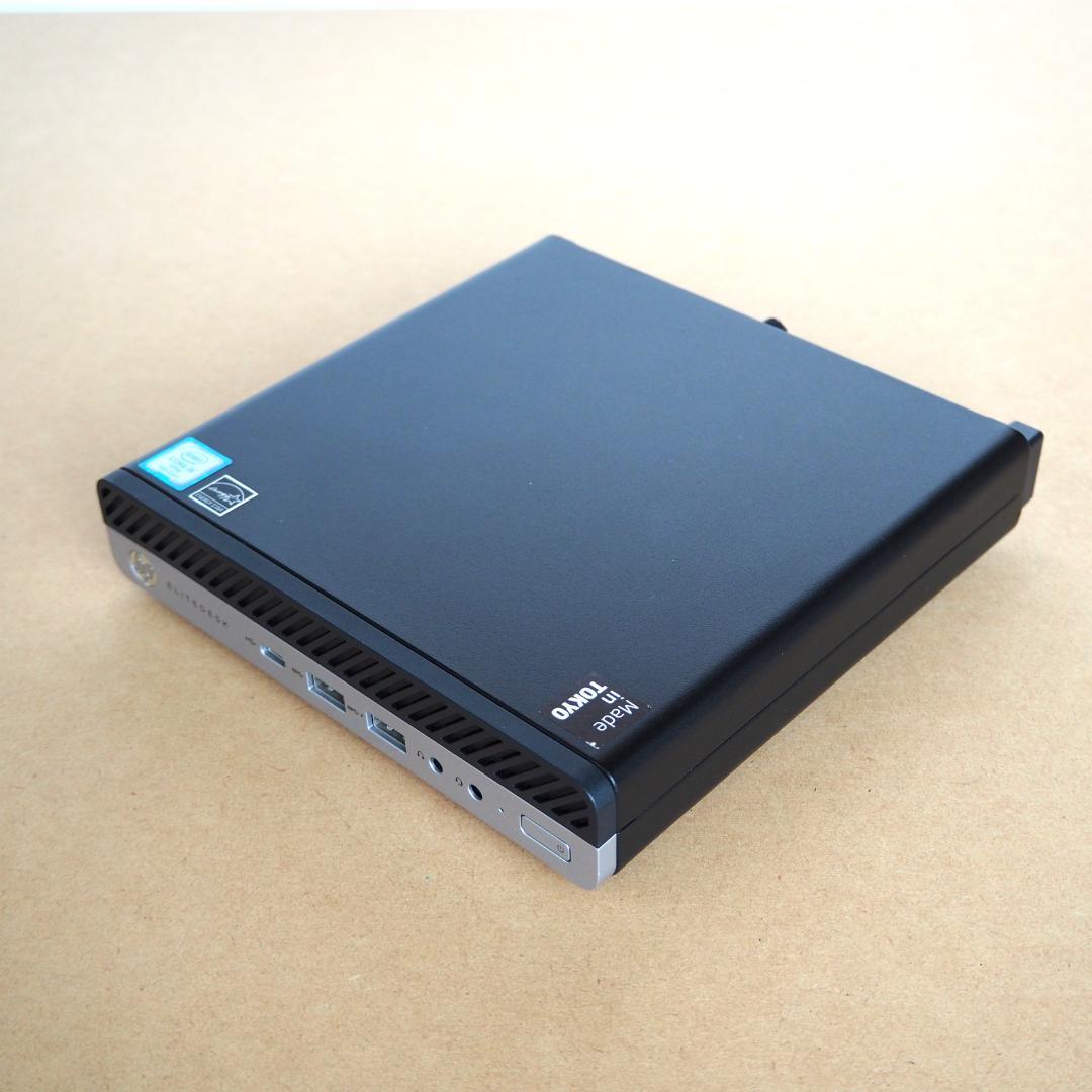 ミニPC HP EliteDesk 800 G4 DM i5-8500T/16G