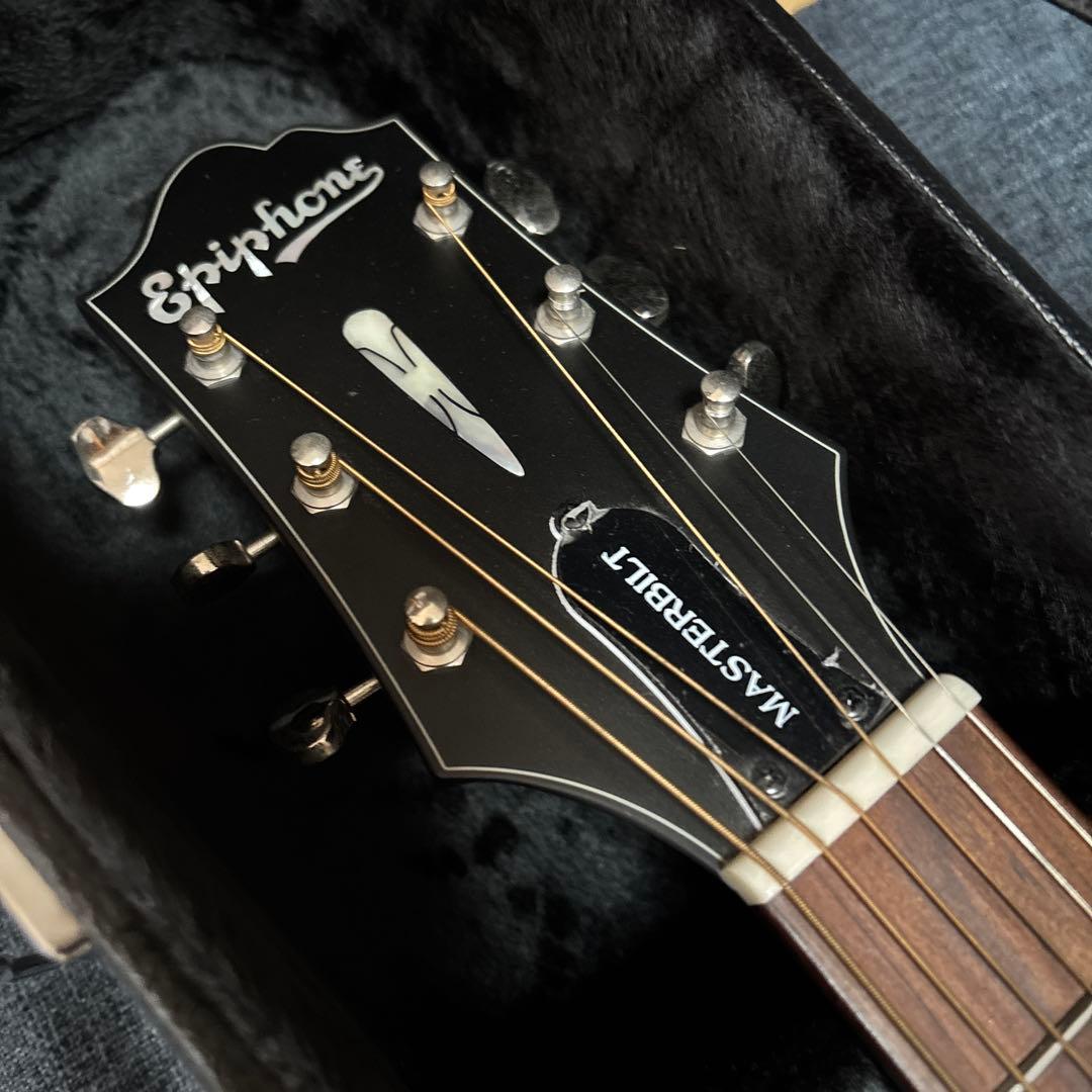 エピフォン Masterbuilt DR-400MCE エレアコ HC付
