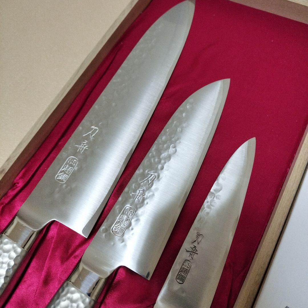 刀舟SS超鋼　包丁　3本セット　未使用品
