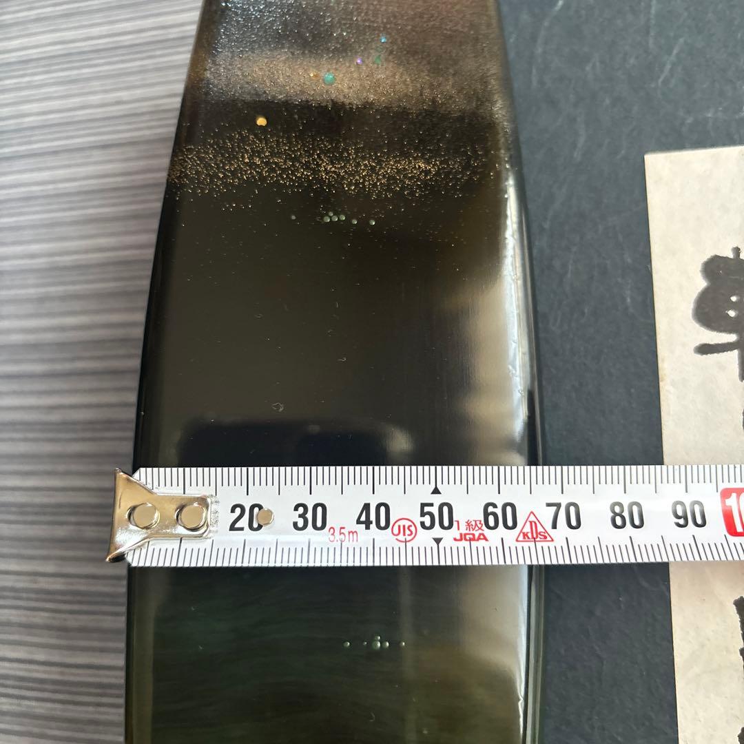 輪島塗　三角形　花瓶　花器　モダン　25㎝